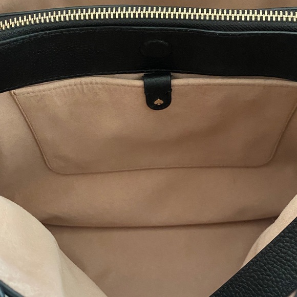 SOLD! KATE SPADE Knott Large Shoulder in Bag Black Pebbled Leather - Picture 10 of 17